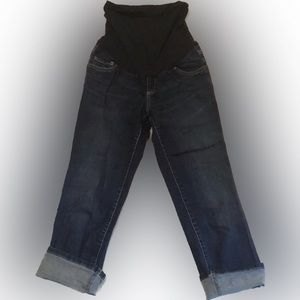 🤰🏼Indigo Blue Maternity Capri Jeans